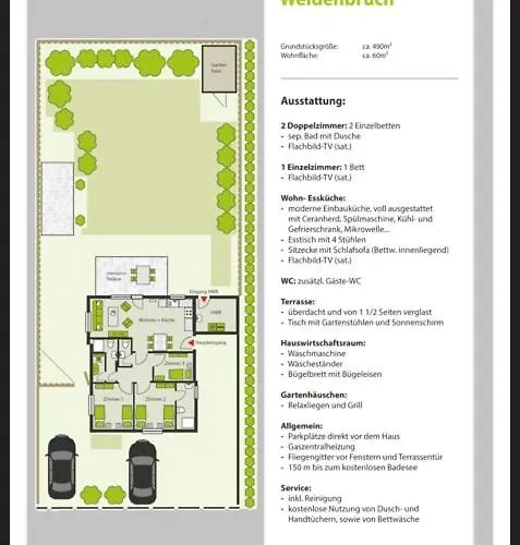 Weidenbruch - Lastering Ferienhaeuser & Feriehus *